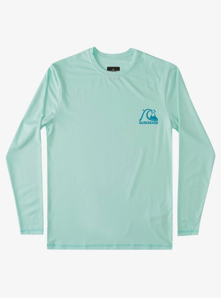 Nueva Camiseta de Surf Quiksilver Heritage Manga Larga Rashguard UPF 50 Talla M/12 Nueva con Etiquetas para Niños Foto 1 de 3