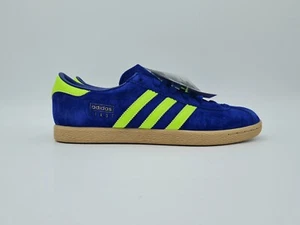 adidas Originals Stadt Real Purple Shock Yellow 2019 UK 9.5 - Picture 1 of 6