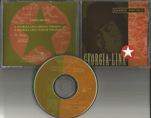 JAMES BROWN Georgia Lina 2TRX w/RARE SINGLE version PROMO DJ CD single 1993 MINT - Picture 1 of 1