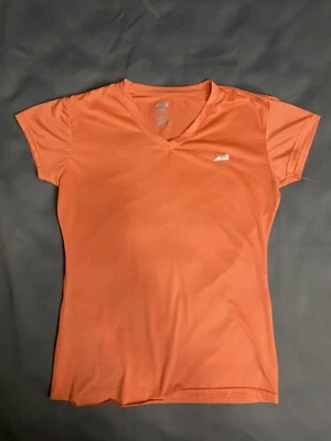 Camisa de Entrenamiento Avia Naranja Neón Protección UV Deportes Activos Top Talla Mediana  Foto 1 de 4