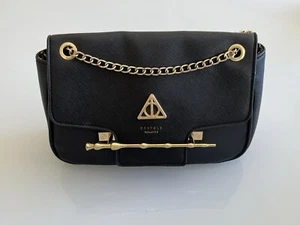 Loungefly Harry Potter Deathly Hallows Wand Crossbody Bag - BoxLunch Exclusive - Picture 1 of 10