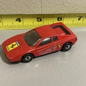 1/59 MATCHBOX - CLASSIC FERRARI TESTAROSSA ORANGE DIECAST CAR VINTAGE 1986 - Picture 1 of 6