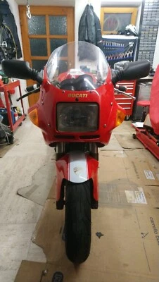 DUCATI 900 SS Supersport Nuda SPEZIAL Lackierung Carbon EZ 1995 !!! 1. HAND !!! - Bild 1 von 4