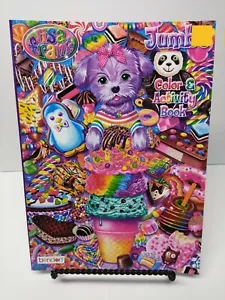 NUEVO Libro de actividades y colores Lisa Frank Jumbo / Libro para colorear Bendon coleccionable - Imagen 1 de 4