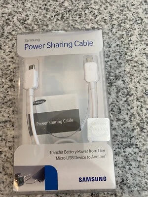 三星1英尺Micro-USB转Micro-USB电源共享和传输电缆(EP-SG900U) — 第 1/4 张图片