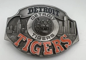 Vintage Detroit Tigers Belt Buckle #157 / 10,000 NICE Baseball Michigan - Picture 1 of 10