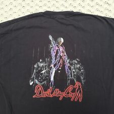 Vtg Capcom Devil May Cry PS2 Video Game Promo Graphic T Shirt Shirt - XL