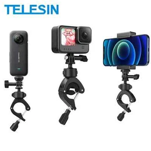 Cycling Motorcycle Clip Super Clamp Bracket For GoPro/DJI OSMO Action/ Insta360 - Afbeelding 1 van 8
