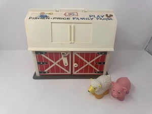 Vintage 1967 Fisher‑Price Family Play Farm #915 Barn (See Video) - Picture 1 of 12