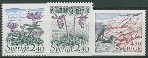 Svezia 1989 parco nazionale Bla Jungfrun piante rosa alpina 1566/68 nuovo di zecca - Foto 1 di 1