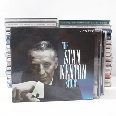 Stan Kenton Jazz CD Lot of 40 Discs Swing Big Band Progressive Orchestra Horns - Image 1 of 4