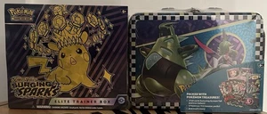 Pokémon Wogende Funken Etb & 2024 BTS Collectors Chest - Bild 1 von 6