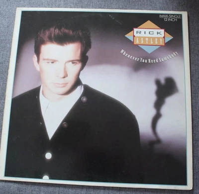 Rick Astley, whenever you need somebody , Maxi vinyl - Photo 1/2