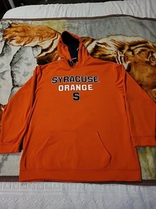 Syracuse Orangemen Colosseum Pullover Hoodie Adult Size 3XLT Orange - Picture 1 of 8