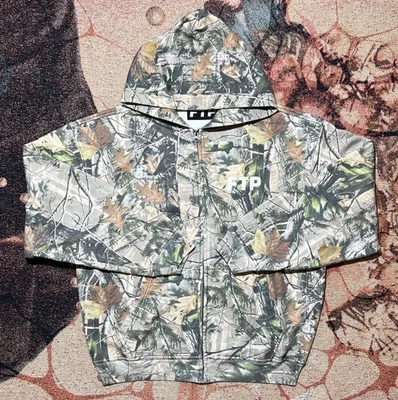 Sudadera con Capucha FTP Tree Camuflada con Cremallera Mediana Nueva Foto 1 de 4