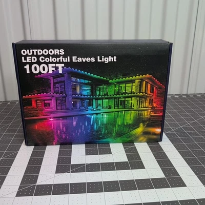 Outdoors Led Colorful Eaves Light 100ft - Image 1 of 3