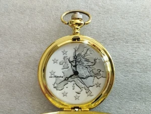 Von Hallenberg Taschenuhr Uhr Analog Quarz Gold Pocket Clock Zustand: Sehr Gut - Bild 1 von 4