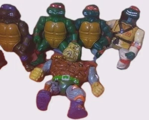 Lotto di 5 Tartarughe Ninja Teenage Mutant 1988-1993 Mirage - Foto 1 di 4