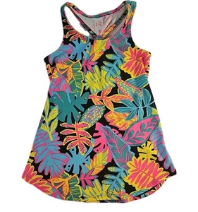 Cat & Jack Girl's Size XS (4/5) Floral Printed Cover Up Dress - Picture 1 of 5