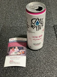 VANESSA HUDGENS Signed CALI WATER CACTUS WATER CAN RARE 1/1 ONE OF ONE JSA BAS - Picture 1 of 3