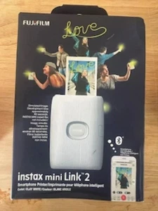 Fujifilm Instax Mini Link 2 Smartphone Printer Bundle with Instant Film - Picture 1 of 1