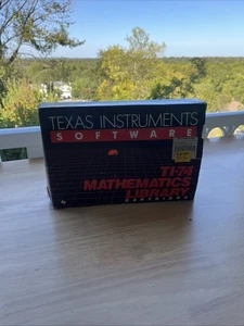Módulo de cartucho y guía de biblioteca de matemáticas Texas Instruments TI-95 1986 - Imagen 1 de 6