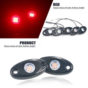 Waterproof LED Bottom Lights for Trucks SUVs For ATVs Offroad Vehicles - Picture 1 of 8