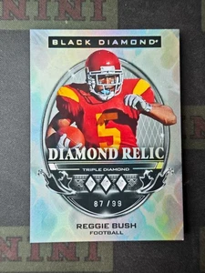 2025 Upper Deck Goodwin Champions Diamond Relic Triple Diamond Reggie Bush /99 - Picture 1 of 1