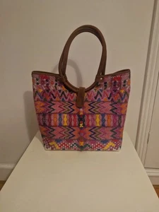 Perfect Travel Tote - ooak Huipil - Picture 1 of 20