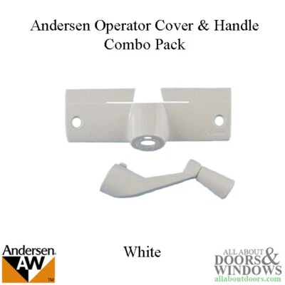 Andersen Window Operator Cover With Handle White Window Opener Handle - Image 1 of 2
