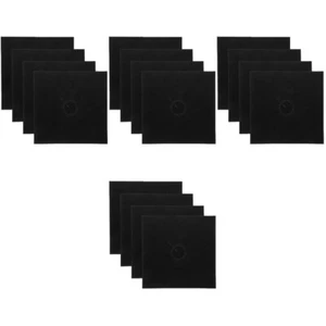4 Count Kochfeldmatte Herdplattenabdeckungen Ofenbrennerauskleidungen - Bild 1 von 12