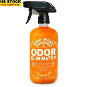 Pet Odor Eliminator Dogs Cats Urine Stain Remover Citrus Scent Cleaner Orange US - Picture 1 of 9