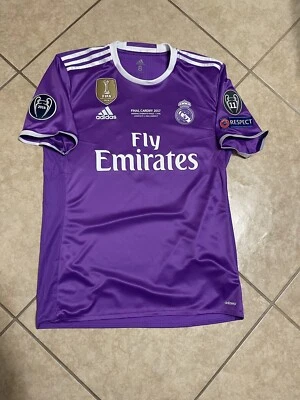 Real Madrid Spain Ronaldo 8 CL  Portugal  Shirt Player Issue Adizero Jersey - Image 1 of 4