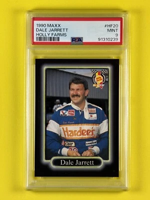 1990 Maxx Racing Holly Farms Dale Jarrett PSA 9 #HF20 - Image 1 of 2