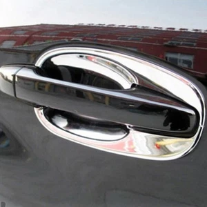 For Subaru Forester 2013-2018 Chrome Door Handle Bowl Cup Cover Trim - Picture 1 of 4