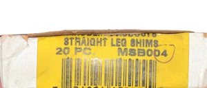 Maudlin Products Slotted Shim MSB004 - Picture 1 of 2