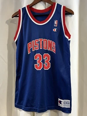 Camiseta de baloncesto Grant Hill Detroit Pistons juvenil talla XL 18-20 vintage Foto 1 de 4