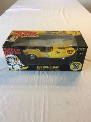 SPEED RACER ERTL COLLECTIBLES SHOOTING STAR DIE CAST 1:18 TOY CAR NEW w/BOX - Image 1 of 4