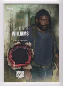 Walking Dead season 5 costume card Tyreese Williams (b) - Imagen 1 de 1