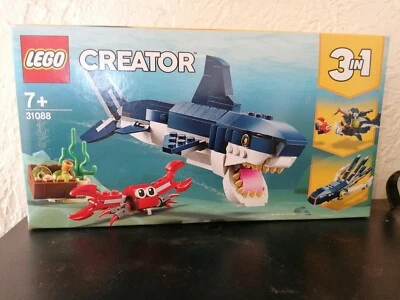 lego creator 31088 neuf 3in1 requin crabe sous marin  - Photo 1/2