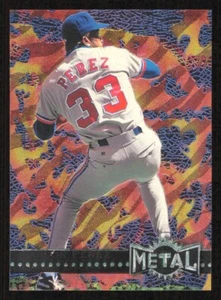1996 Metal Universe CARLOS PEREZ card #193 MONTREAL EXPOS Baseball - Picture 1 of 2
