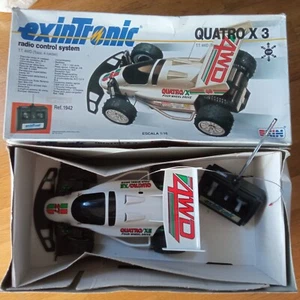 *VERY RARE! EXINTRONIC QUATRO X3 RADIO CONTROL CAR REF.1942 EXIN, MADE IN SPAIN - Bild 1 von 10