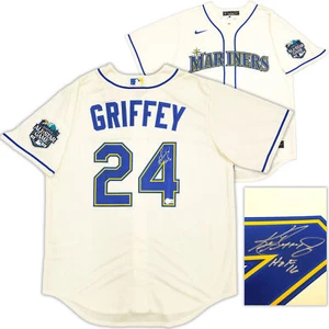 MARINERS KEN GRIFFEY JR. AUTOGRAPHED NIKE 2023 ASG JERSEY HOF 16 BECKETT 230146 - Picture 1 of 9