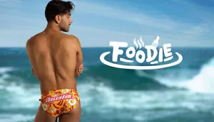 aussieBum Foodie Yellow Brief - Picture 1 of 7