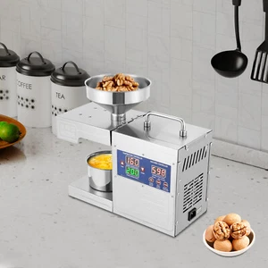 Máquina Automática Prensa de Aceite Prensa Fría y Caliente 820W Temperatura Ajustable Bajo Ruido - Imagen 1 de 22