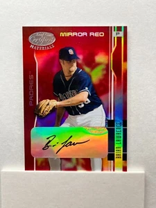 2003 Leaf Certified Materials Brian Lawrence #157 Mirror Red Signatures /100 A8 - Picture 1 of 2