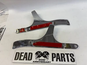 Harley FX Cabezal de Pala Low Rider Superglide Sissybar Respaldo Placas Laterales Soportes - Imagen 1 de 4