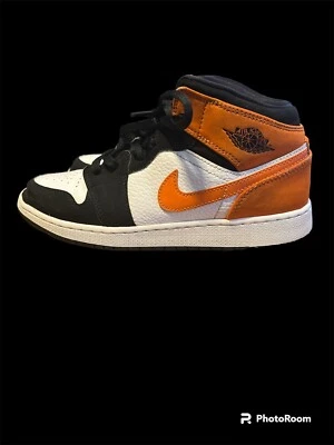 Nike Air Jordan 🔥👟 1 Mid Shattered Backboard 2019 Size 6Y 554725 058 - Image 1 of 4