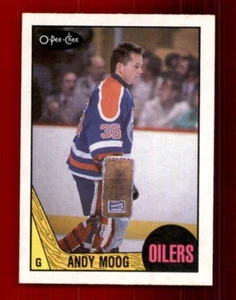 1987-88 O-Pee-Chee #204 Andy Moog MINT - Picture 1 of 2