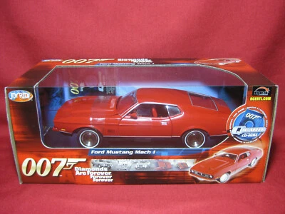 1:18 Scale Ford Mustang Mach 1 James Bond Diamonds Are Forever Sean Connery Ertl - Image 1 of 3